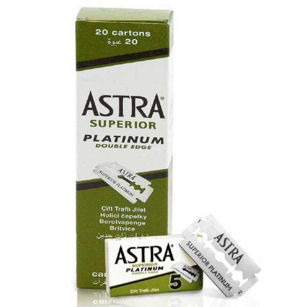 Astra Superior Premium Platinum Double Edge Safety Razor Blades