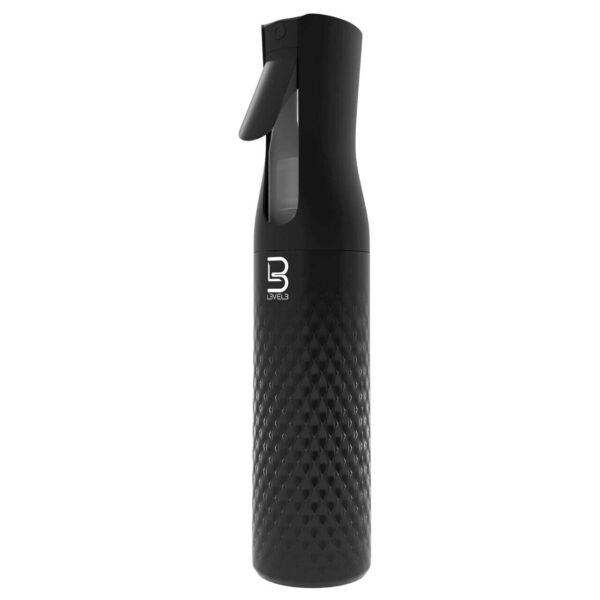 L3VEL3 BEVELED SPRAY BOTTLE BLACK