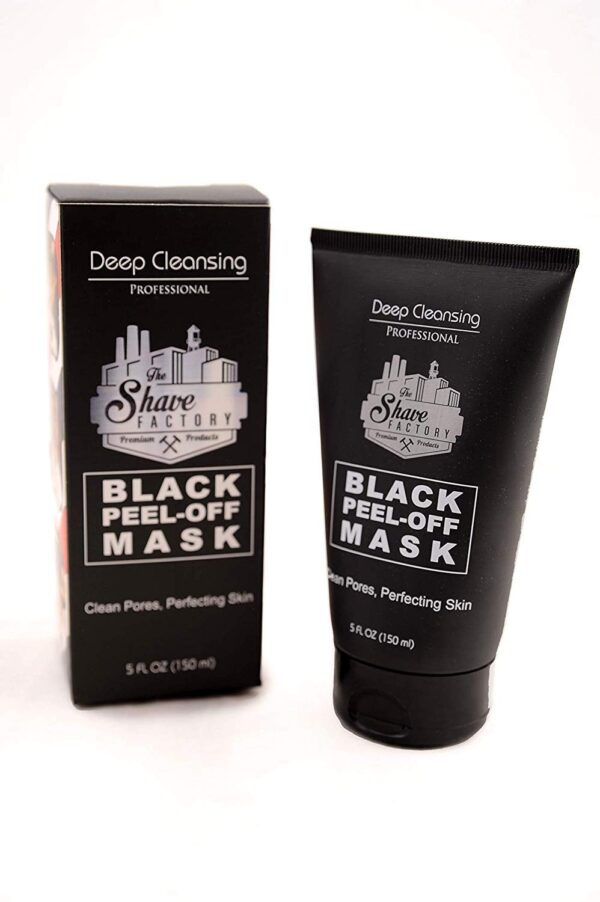 THE SHAVE FACTORY BLACK PEEL OFF MASK 150ML