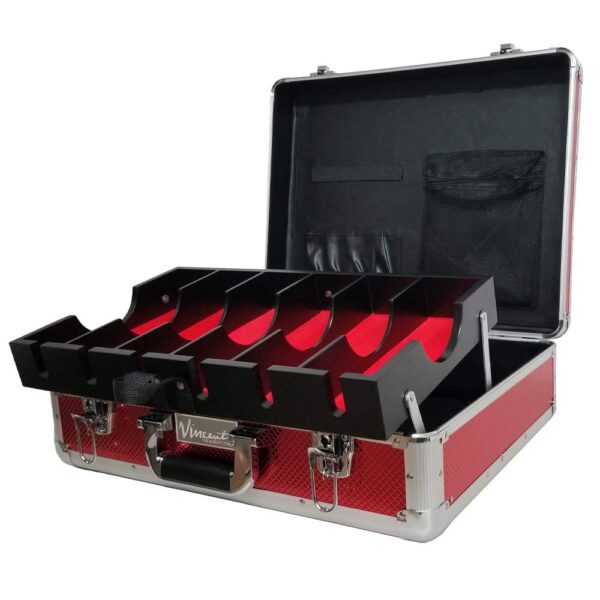 VINCENT BARBER MASTER CASE LARGE RED