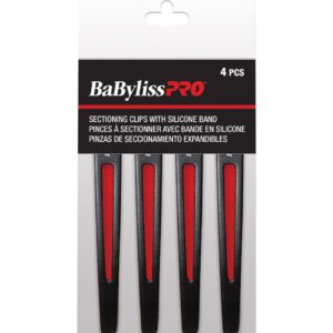 Babyliss Pro - SECTIONING CLIPS – LONG CLIP 4pcs