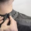 NEOCAPE – BARBER UNIGOWN – BLACK