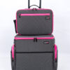 ROLLER 2 PIECE TRAVEL SET ROSE