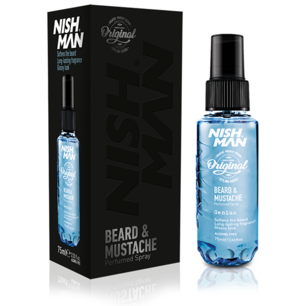 NISHMAN BEARD MUSTACHE SPRAY GENIUS