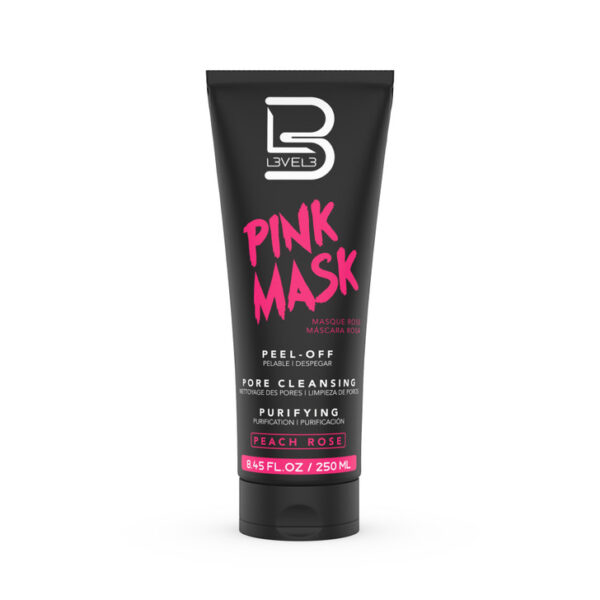 L3VEL3 PINK PEEL-OFF MASK 250ML