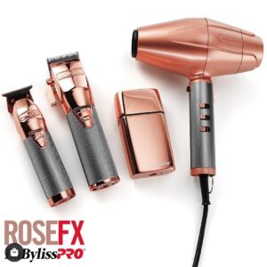 BABYLISSPRO ROSE GOLDFX DRYER BUNDLE