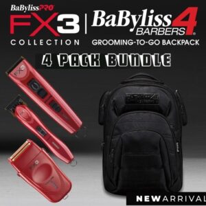 BABYLISSPRO FX3 4 PACK GROOMING-TO-GO BUNDLE