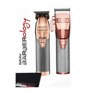 BABYLISS PRO FX ROSE GOLD CLIPPER & SKELETON TRIMMER DUO 