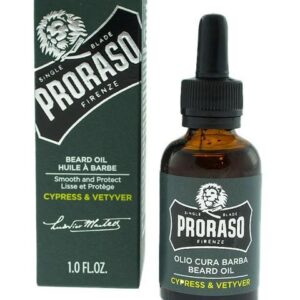 PRORASO BEARD OIL CYPRESS & VETYVER