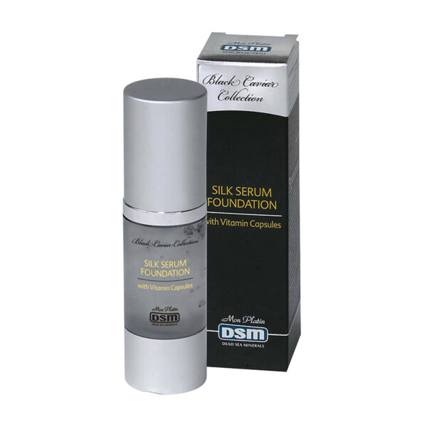 Silk Serum Foundation with Vitamins Capsules Black Caviar
