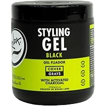 ROLDA - Black Hair Styling Gel | Covers Gray Hair