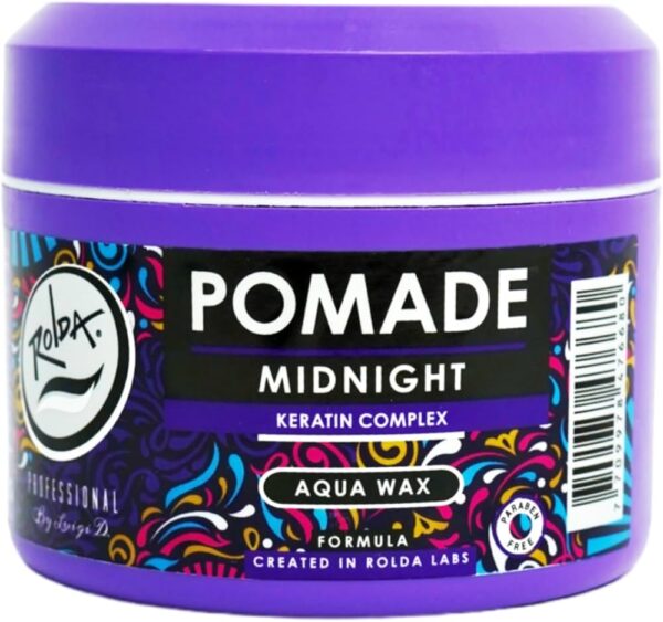 ROLDA - Midnight Hair Pomade | Water Based Formula