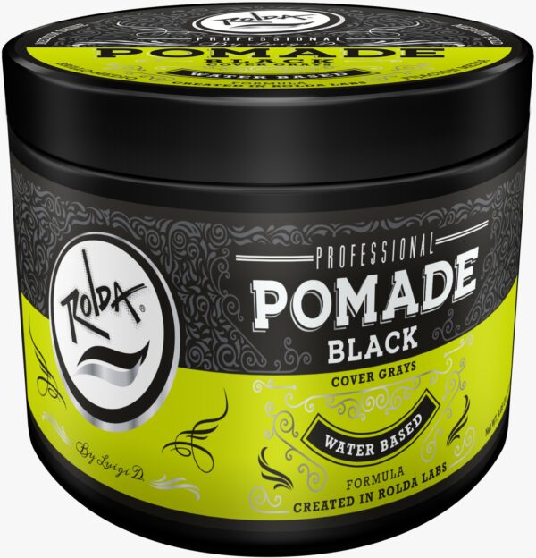 ROLDA - Black Hair Pomade | Covers Grey Hairs, Medium Hold