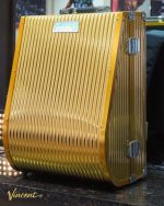 HARD SHELL BARBER BACKPACK GOLD BY VINCENT