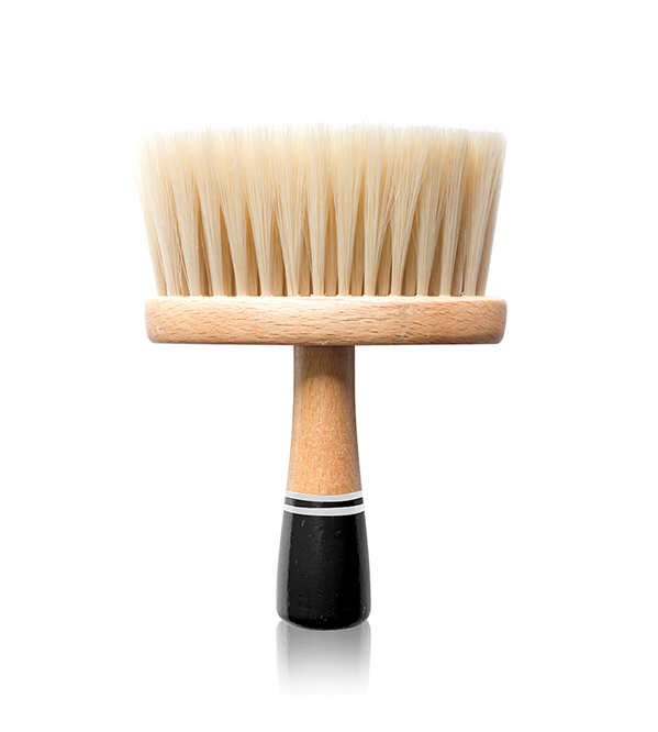 THE SHAVE FACTORY BARBER WOOD NECK BRUSH