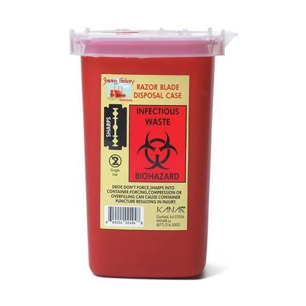 RAZOR BLADE DISPOSAL BOX