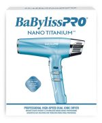 BABYLISSPRO® NANO TITANIUM DUAL IONIC HIGH-SPEED DRYER