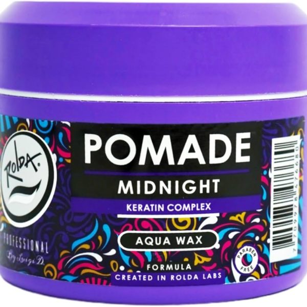 ROLDA - Midnight Hair Pomade | Water Based Formula