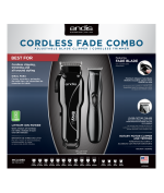 ANDIS CORDLESS FADE COMBO