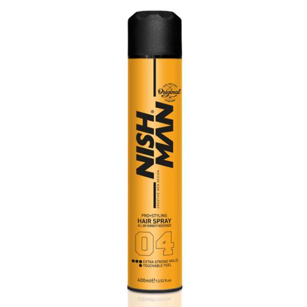 NISHMAN HAIR SPRAY 04 EXTRA STRONG HOLD