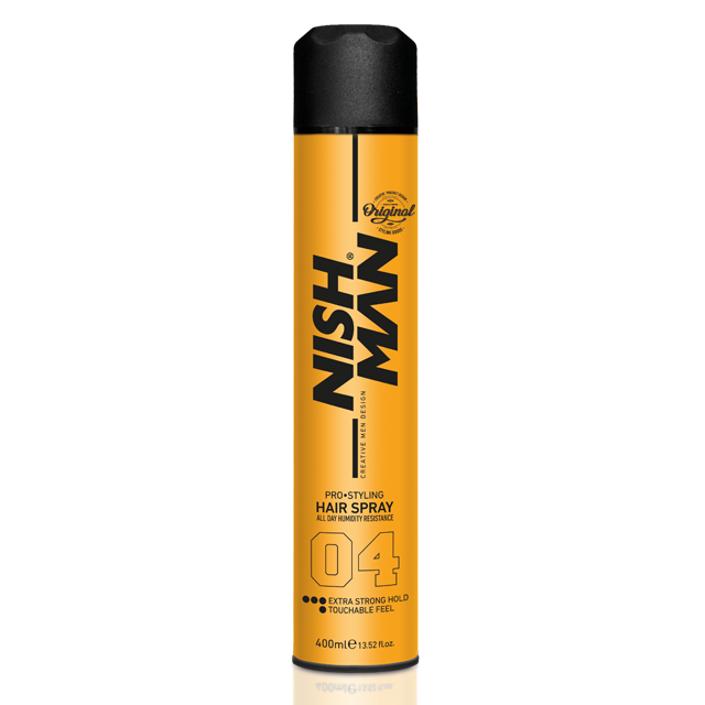NISHMAN HAIR SPRAY 04 EXTRA STRONG HOLD