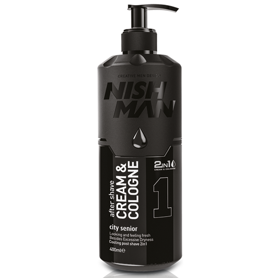NISHMAN AFTERSHAVE CREAM LOTION INVISIBLE TOUCH #01