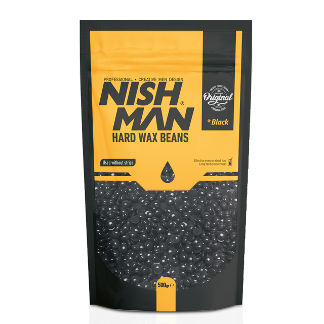 NISHMAN PROFESSIONAL HARD WAX BLACK BEANS