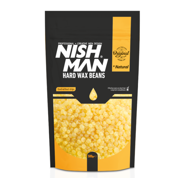 NISHMAN PROFESSIONAL HARD WAX NATURAL BEANS