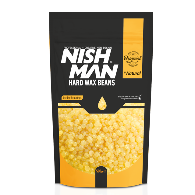 NISHMAN PROFESSIONAL HARD WAX NATURAL BEANS