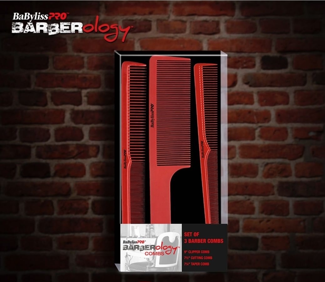 Babyliss Pro Barberology 3 Comb Set 1 Babyliss Pro Barberology 3 Comb Set