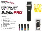 BABYLISSPRO SPIRIT METAL LITHIUM BLACK CLIPPER