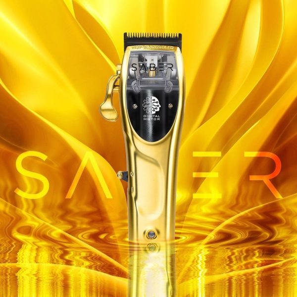 THE SABER GOLD EDITION CORDLESS CLIPPER