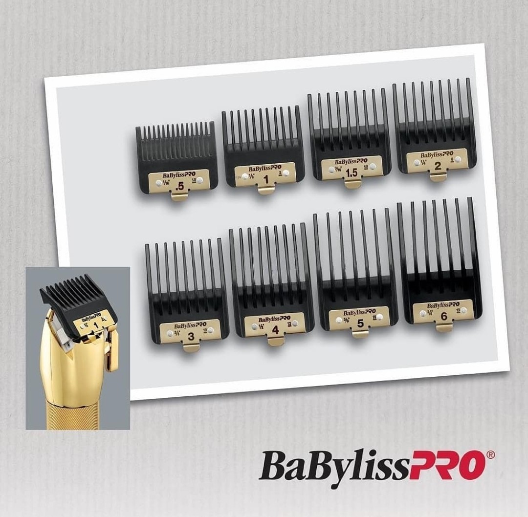 BABYLISSPRO PREMIUM FIBERGLASS GUARD ATTACHMENT COMBS