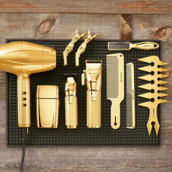 BABYLISSPRO 24KT GOLDFX BUNDLE PACKAGE + FREE BARBER COUNTER TOP MAT
