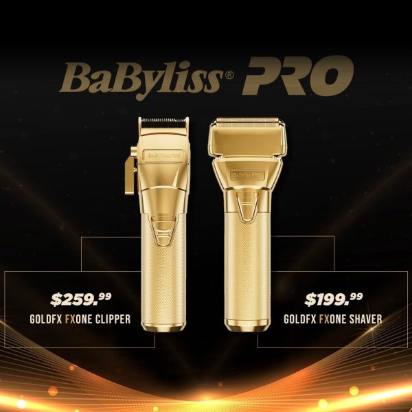 NEW BABYLISSPRO FXONE GOLD DUO