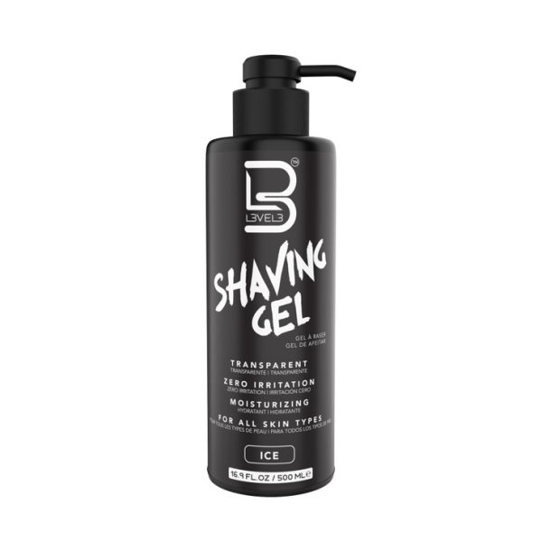 L3VEL3 SHAVE GEL ICE 500ML