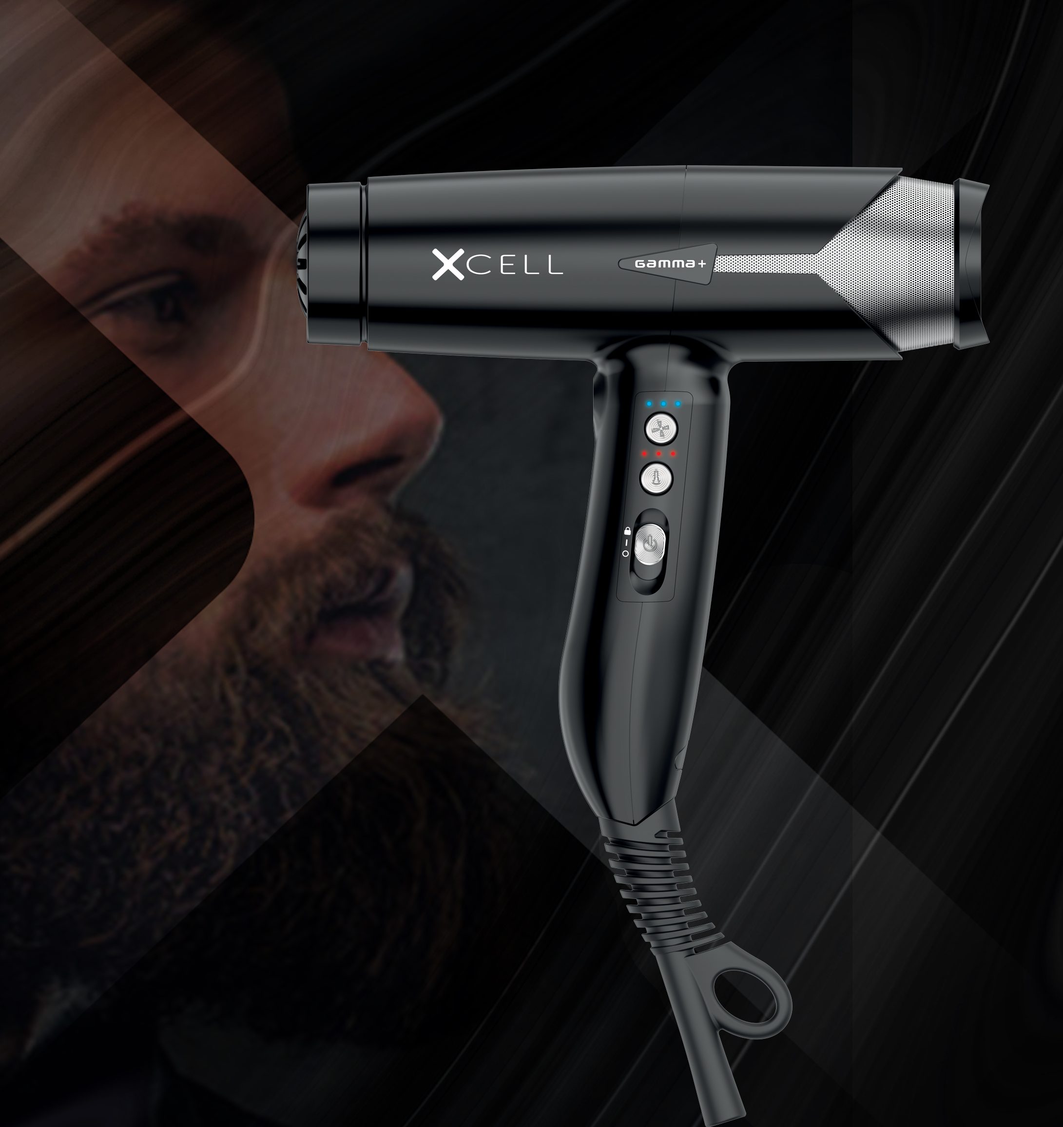 GAMMA+ XCELL PROFESSIONAL ULTRA LIGHT HAIR DRYER