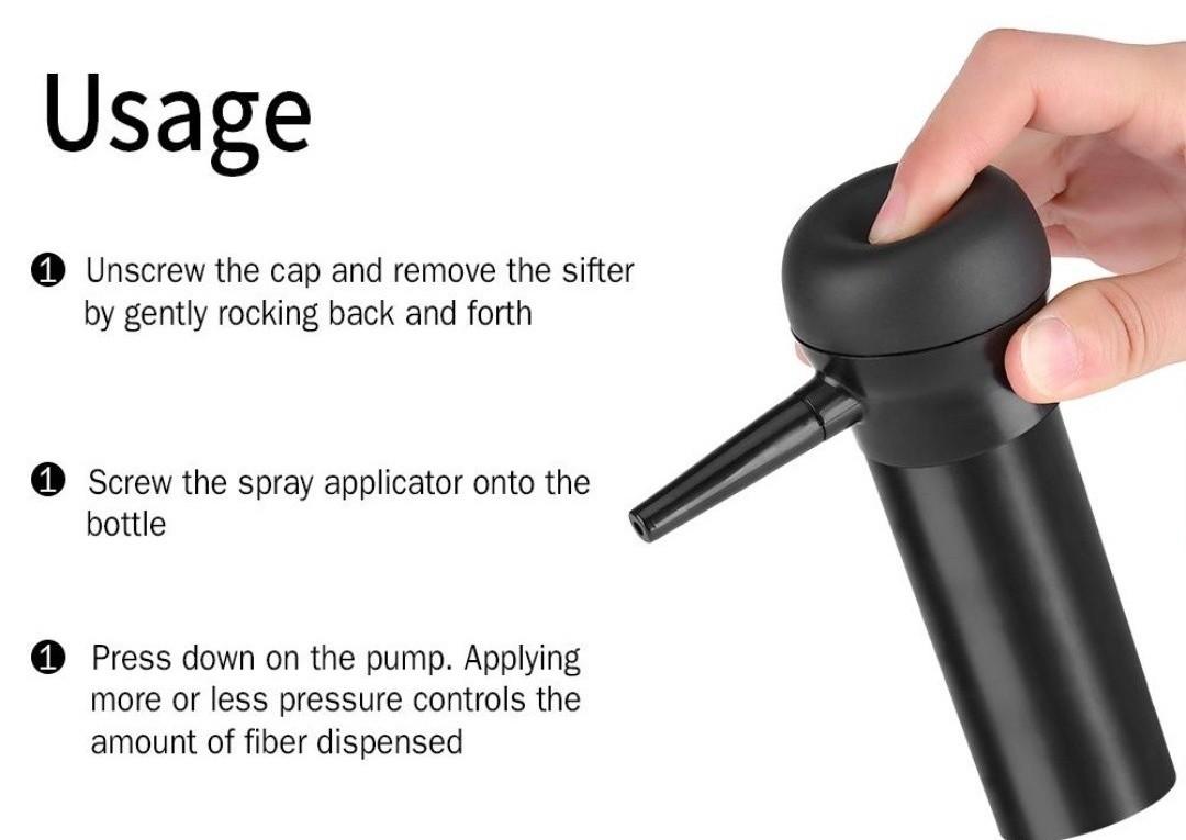 NISHMAN HAIR FIBER PUMP APPLICATOR