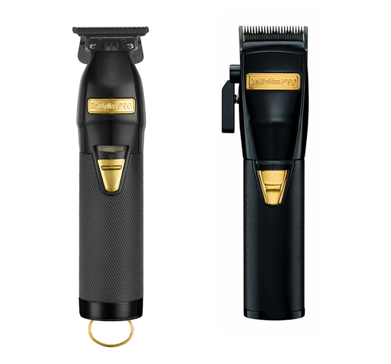 BABYLISS PRO BLACK FX 2.0 SKELETON TRIMMER & CLIPPER COMBO