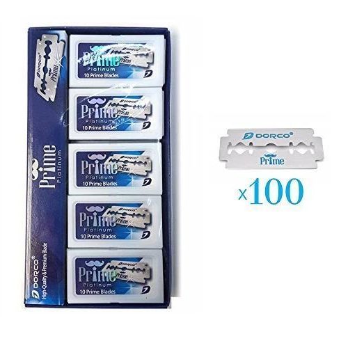 Dorco Prime STP-301 Razor Blades 100 Pack