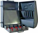 HARD SHELL BARBER BACKPACK GOLD BY VINCENT