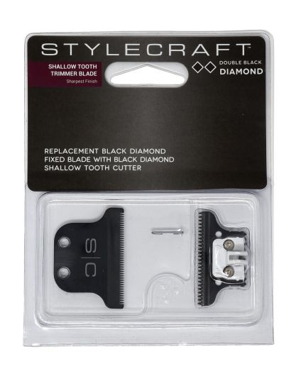 StyleCraft Hitter Blade Black Diamond with DLC Fixed Blade and DLC Shallow Tooth Cutter