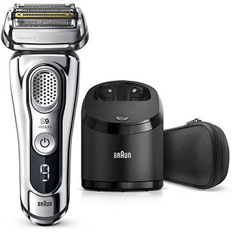 BRAUN SERIES 9 9376cc WET & DRY SELF CLEANING ELECTRIC SHAVER