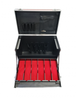VINCENT RED ROLLING BARBER MASTER CASE
