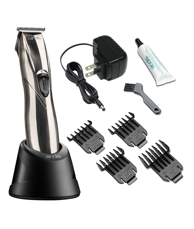 Andis Slimline Pro Li T-Blade Cordless Trimmer - Silver