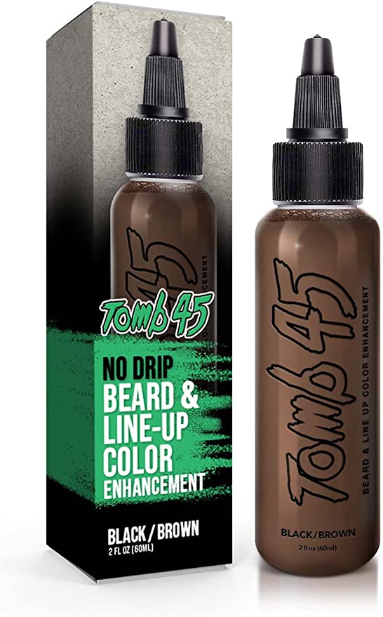 TOMB45 BEARD & LINE UP COLOR ENHANCEMENT - BROWN/BLACK