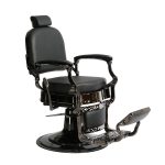 PREMIUM BLACK ANTIQUE BARBER CHAIR