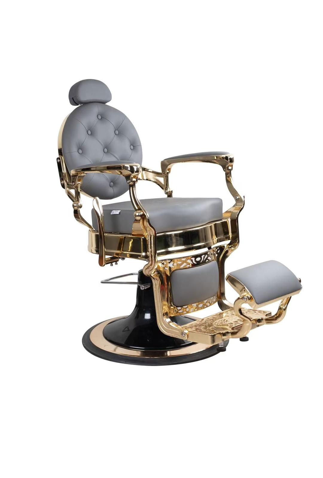 GREY GREY DOVE BARBER CHAIR - Image 1