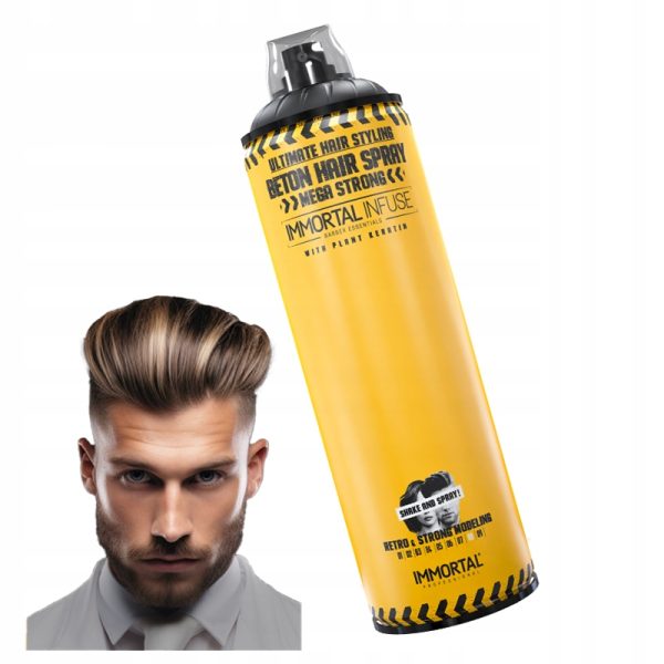 IMMORTAL BETON MEGA STRONG HAIRSPRAY 16.90Z
