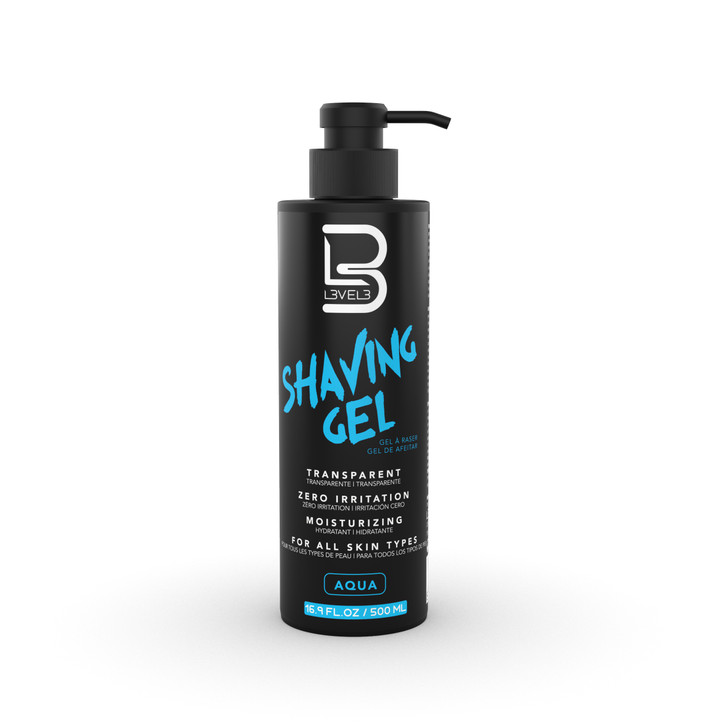 L3VEL3 SHAVE GEL AQUA 500ML